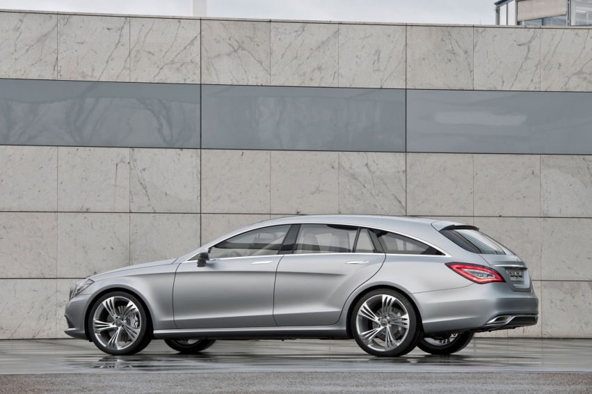 Авто обои Mercedes-Benz CLS Shooting Break Concept 