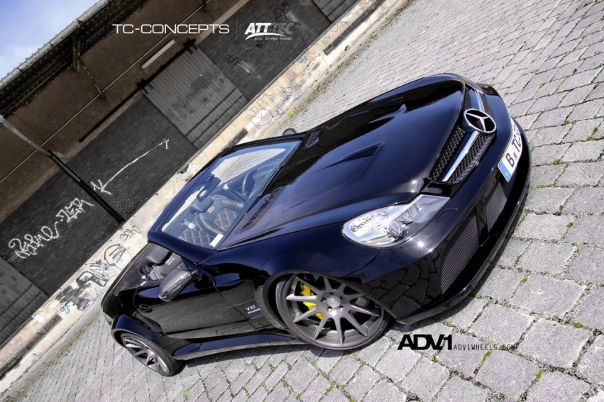 Авто обои Mercedes-Benz SL65 AMG Black Series TC-Concepts