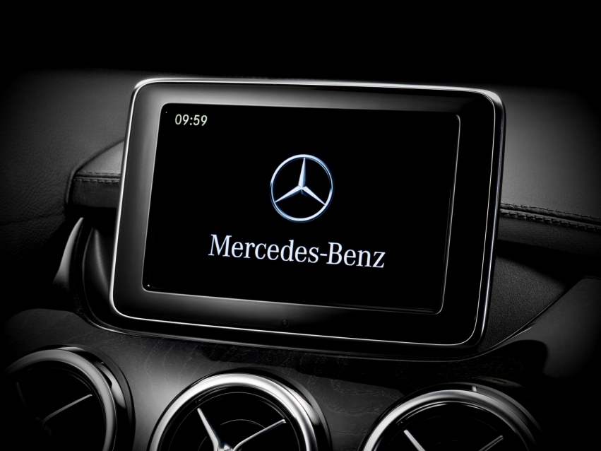 Авто обои Mercedes-Benz B-Class 2012