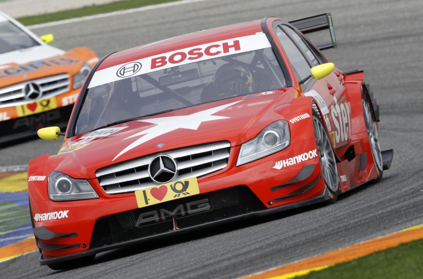 Авто обои Mercedes-Benz DTM AMG Mercedes C-Coupe 2012