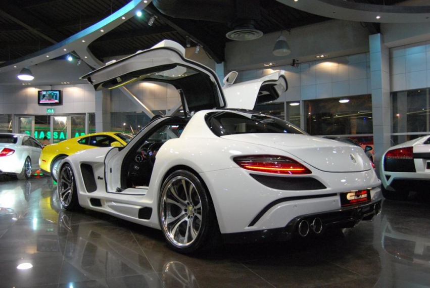 Авто обои Mercedes-Benz SLS AMG FAB Design