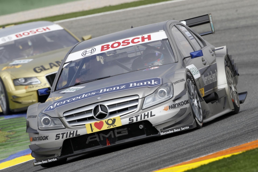 Авто обои Mercedes-Benz DTM AMG Mercedes C-Coupe 2012