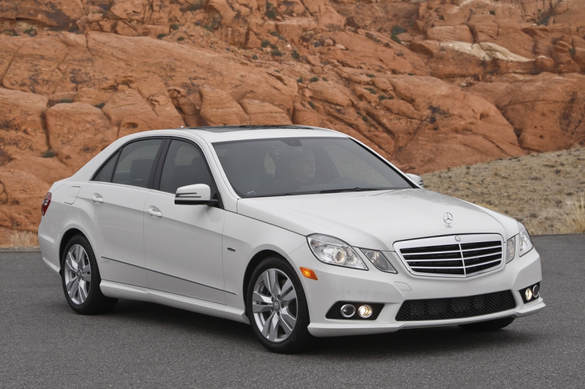 Авто обои Mercedes-Benz E350 Bluetec 2011