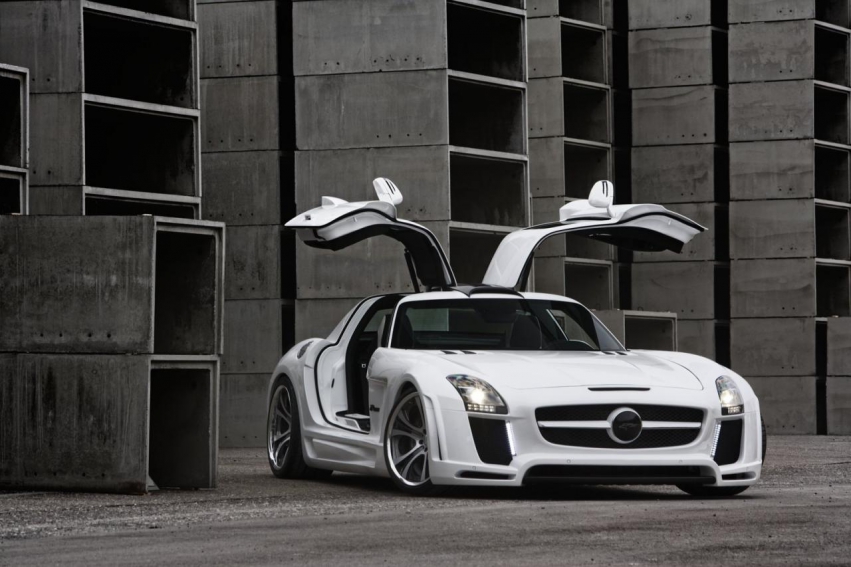 Авто обои Mercedes-Benz FAB Design SLS Gullstream