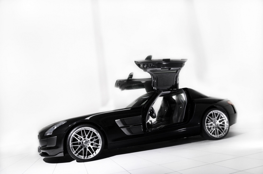 Авто обои Mercedes-Benz Brabus SLS AMG 