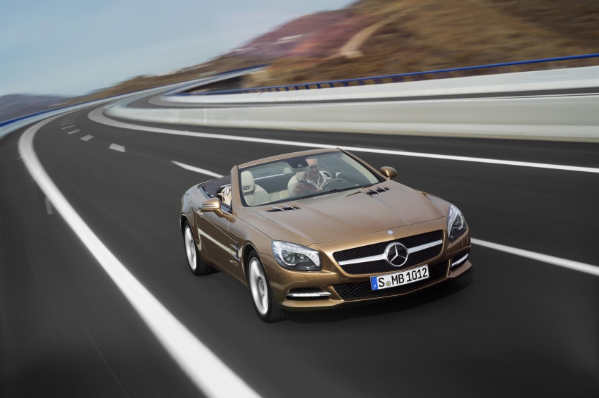 Авто обои Mercedes-Benz SL-Class 2013