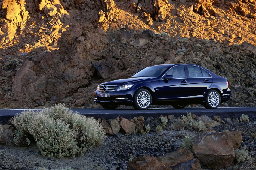 Авто обои Mercedes-Benz  C-Class 2012