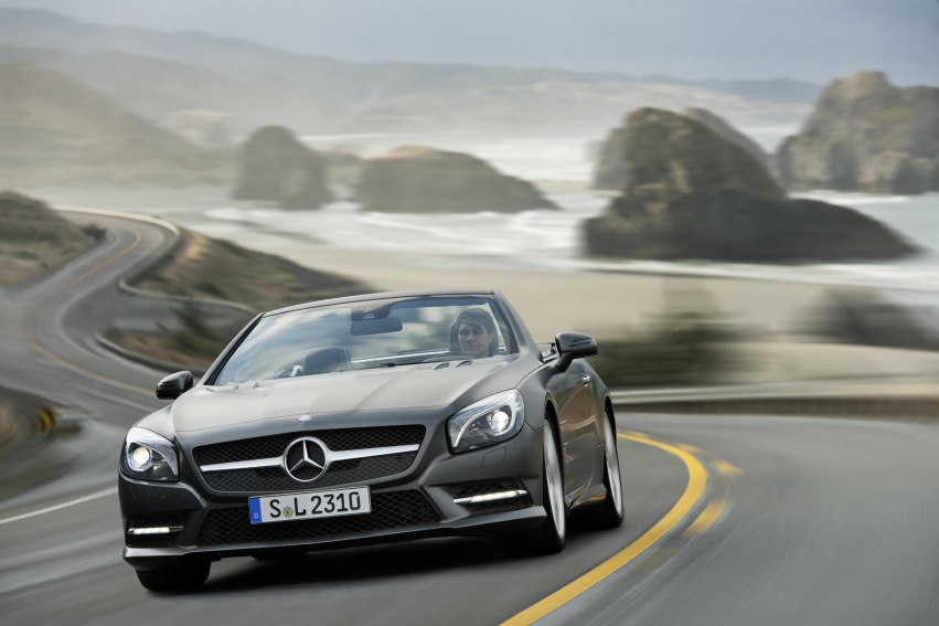 Авто обои Mercedes-Benz SL-Class 2013