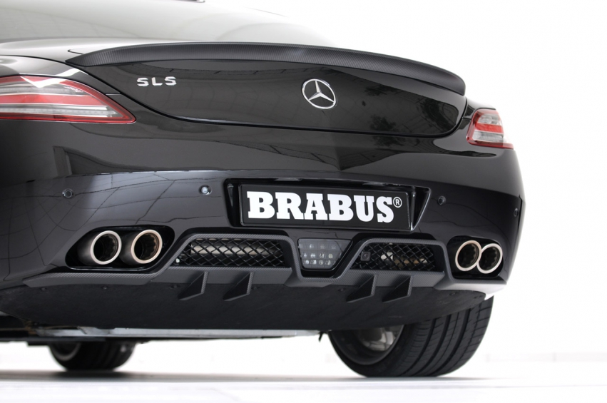 Авто обои Mercedes-Benz Brabus SLS AMG 