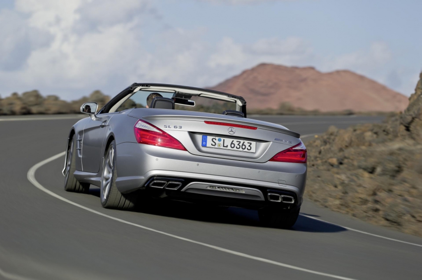 Авто обои Mercedes-Benz SL-Class 2013