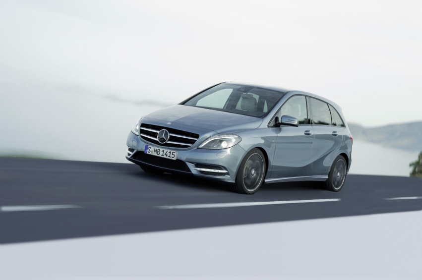 Авто обои Mercedes-Benz B-Class 2012