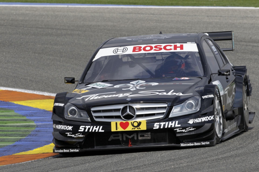 Авто обои Mercedes-Benz DTM AMG Mercedes C-Coupe 2012