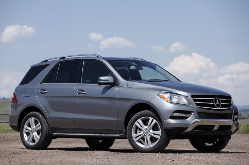 Авто обои Mercedes-Benz ML350 BlueTec 4Matic 2012