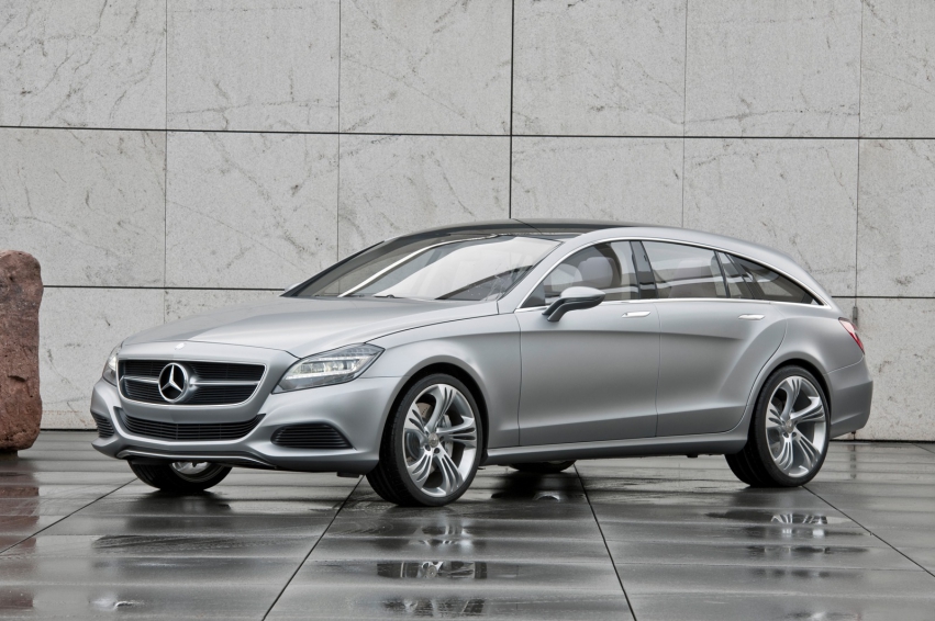 Авто обои Mercedes-Benz CLS Shooting Break Concept 