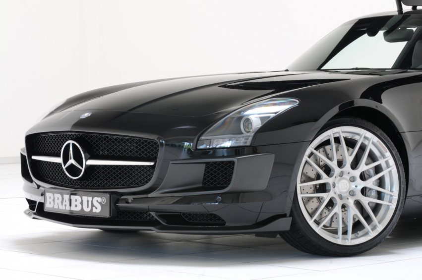 Авто обои Mercedes-Benz Brabus SLS AMG 