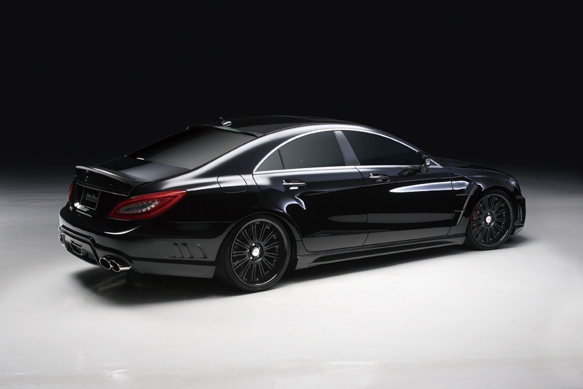 Авто обои Mercedes-Benz CLS 63 AMG Murdered Out by Wald International