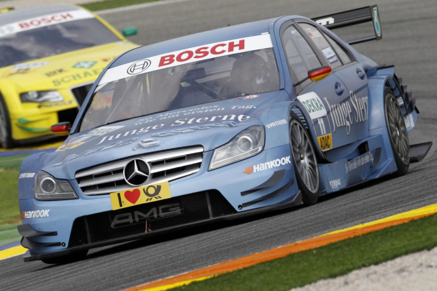 Авто обои Mercedes-Benz DTM AMG Mercedes C-Coupe 2012