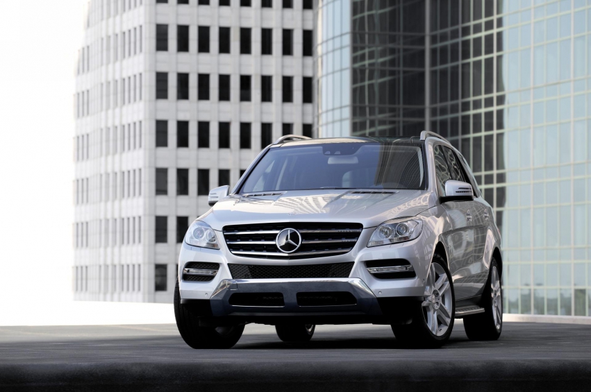 Авто обои Mercedes-Benz M-Class 2012