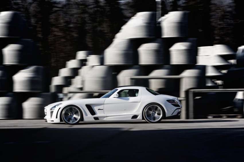 Авто обои Mercedes-Benz FAB Design SLS Gullstream