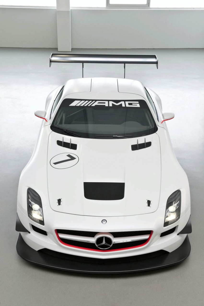 Авто обои Mercedes-Benz SLS AMG GT3