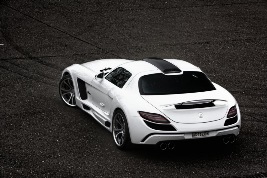 Авто обои Mercedes-Benz FAB Design SLS Gullstream