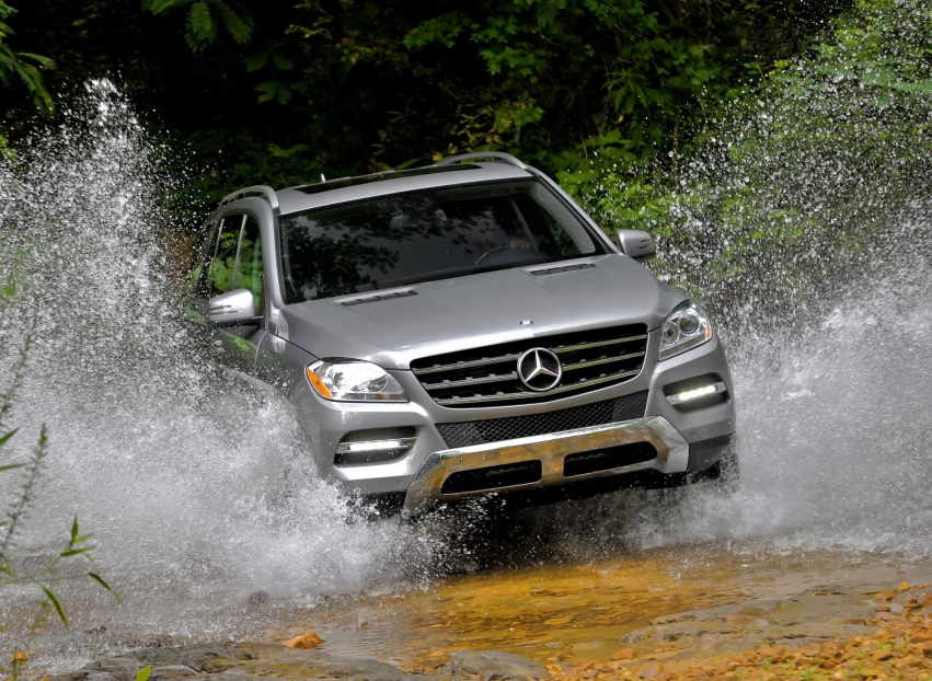 Авто обои Mercedes-Benz M-Class 2012