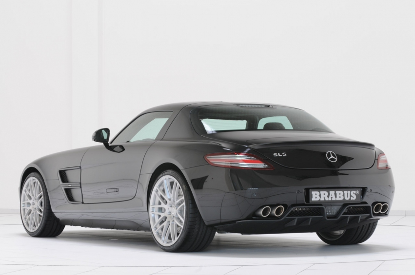 Авто обои Mercedes-Benz Brabus SLS AMG 