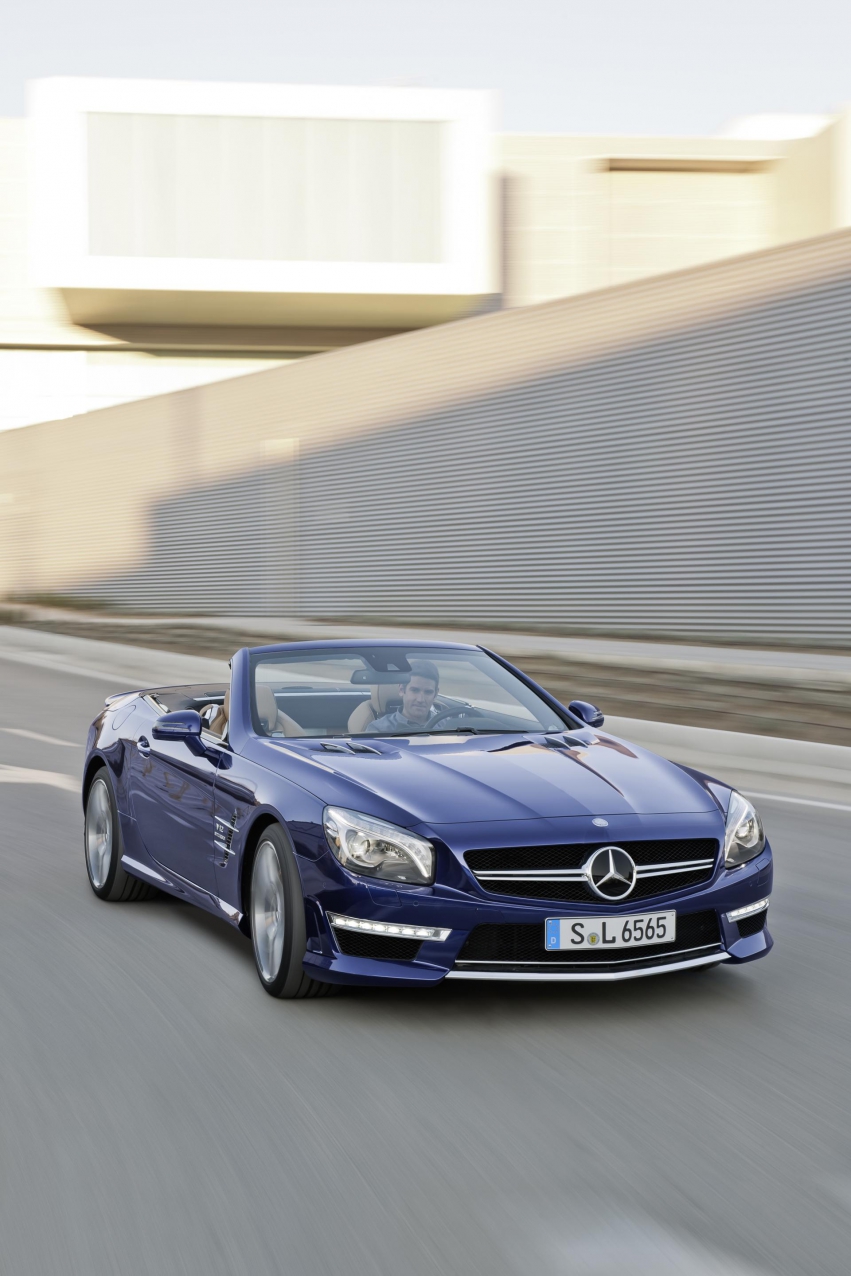 Авто обои Mercedes-Benz SL-Class 2013