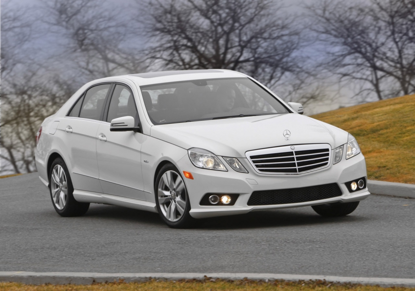 Авто обои Mercedes-Benz E350 Bluetec 2011