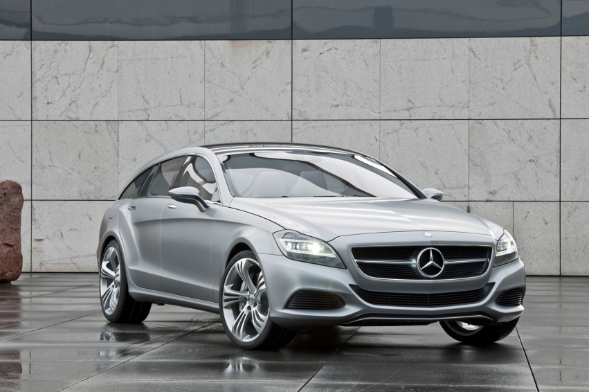 Авто обои Mercedes-Benz CLS Shooting Break Concept 