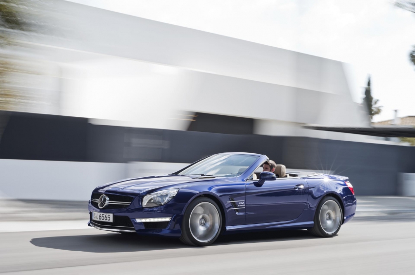 Авто обои Mercedes-Benz SL-Class 2013