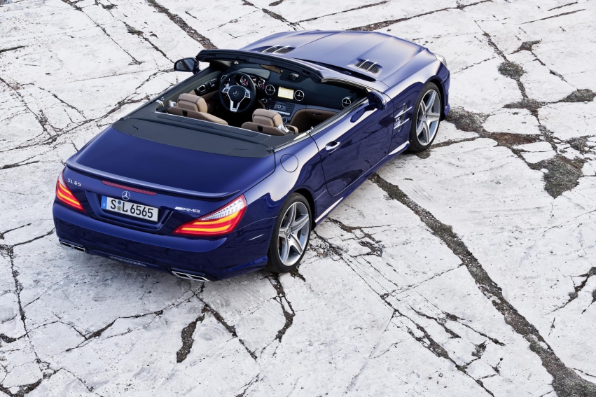 Авто обои Mercedes-Benz SL-Class 2013