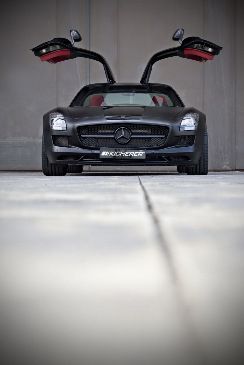 Авто обои Mercedes-Benz SLS AMG Kicherer