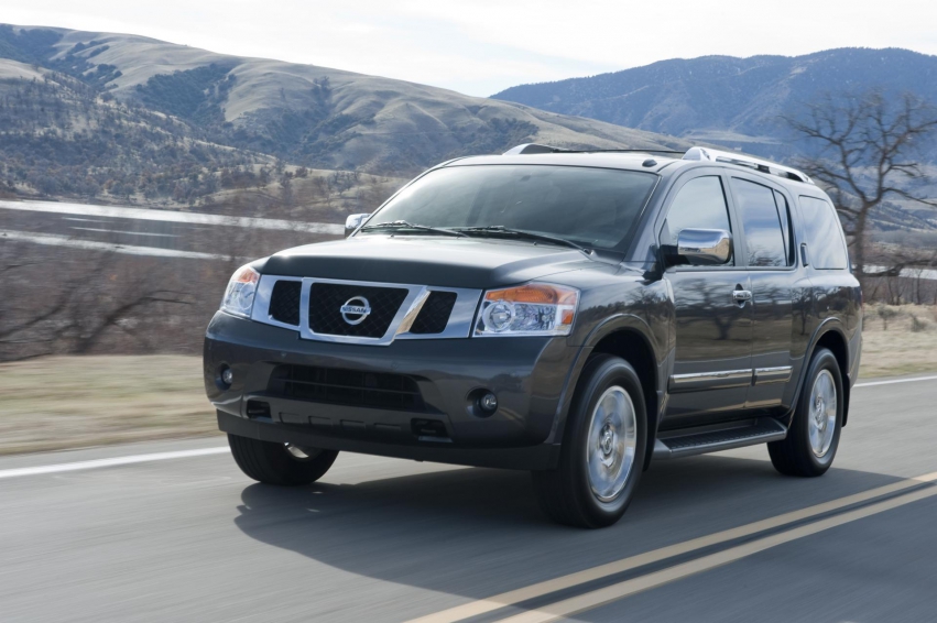 Авто обои Nissan Armada 2012