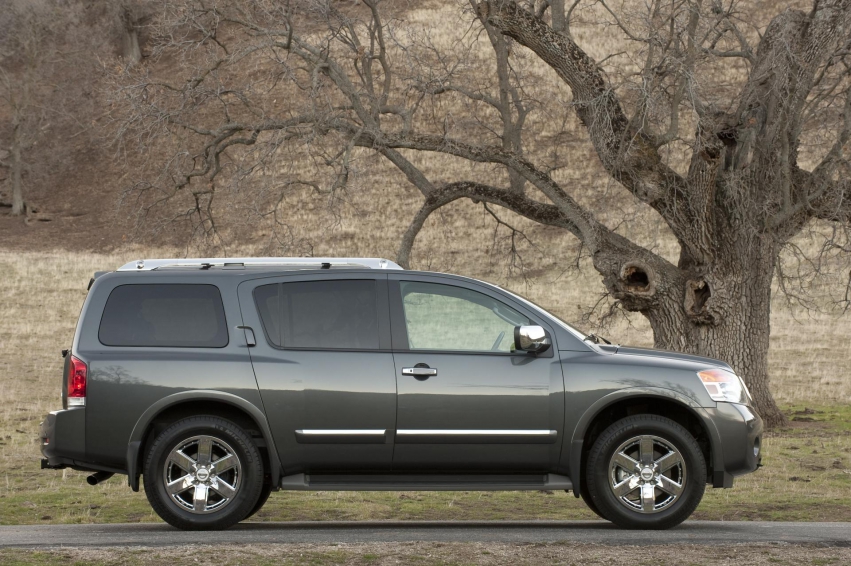 Авто обои Nissan Armada 2012