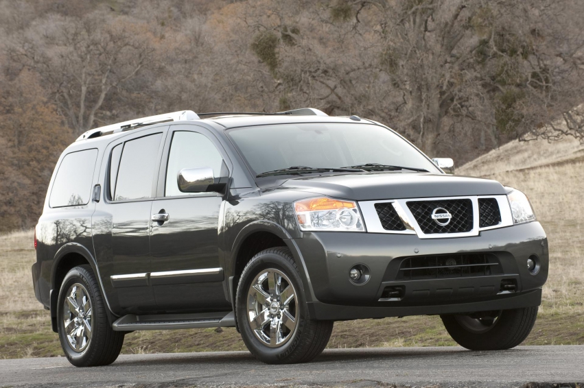 Авто обои Nissan Armada 2012