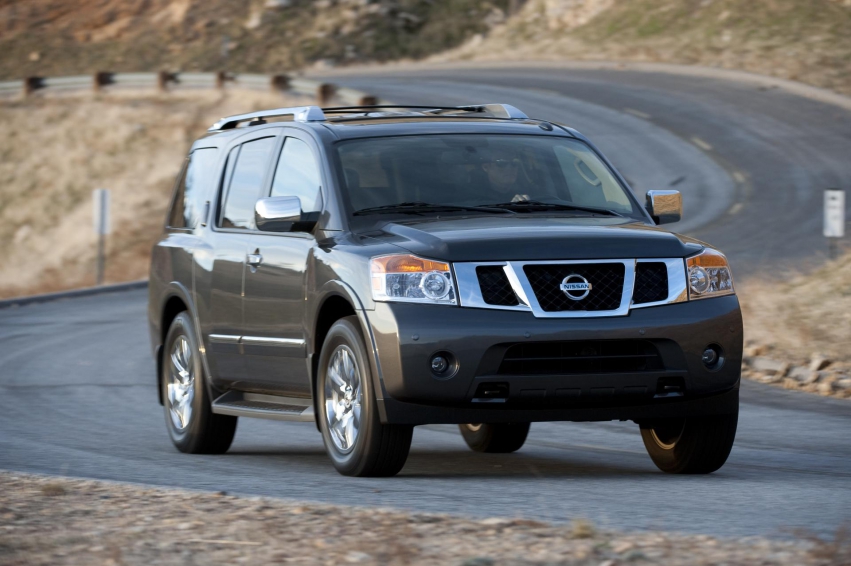 Авто обои Nissan Armada 2012