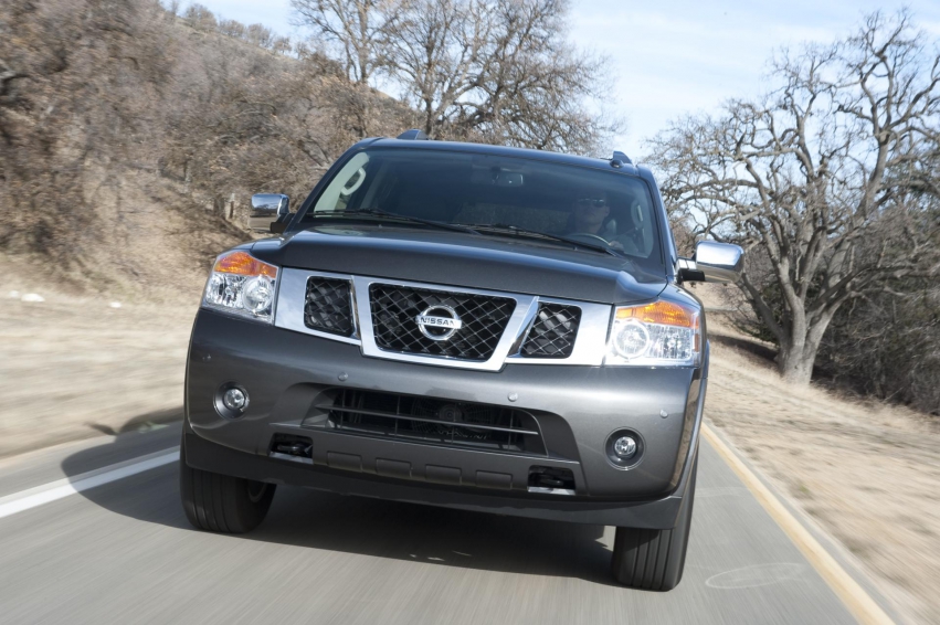 Авто обои Nissan Armada 2012