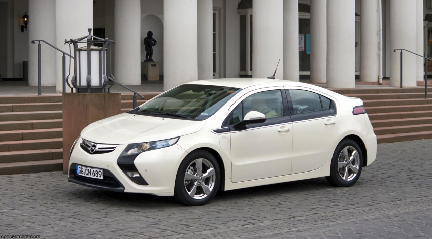 Авто обои Opel Ampera 2012