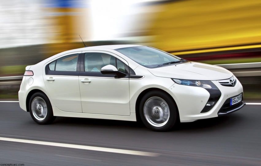 Авто обои Opel Ampera 2012