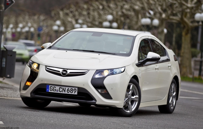 Авто обои Opel Ampera 2012