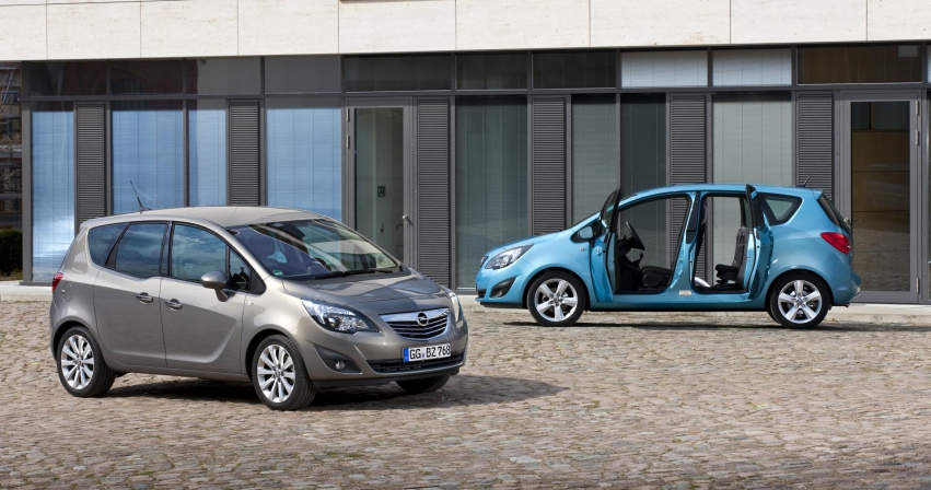 Авто обои Opel Meriva 2012