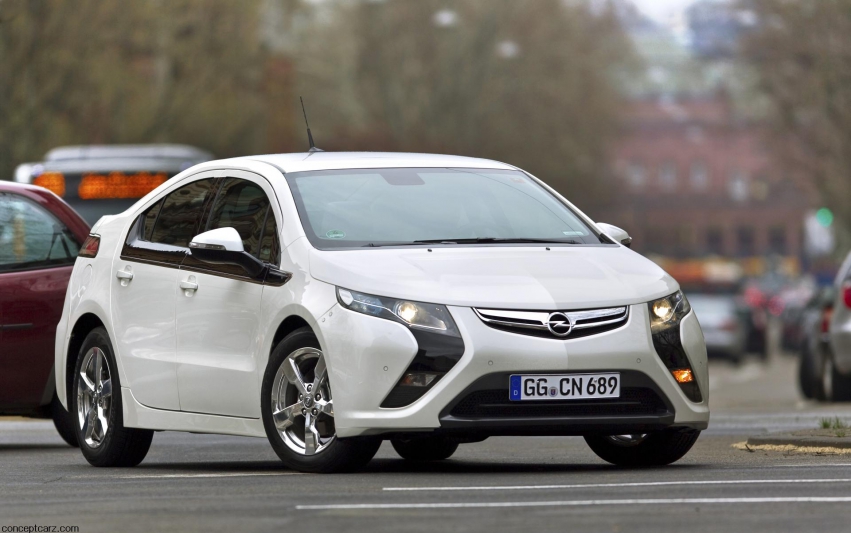 Авто обои Opel Ampera 2012