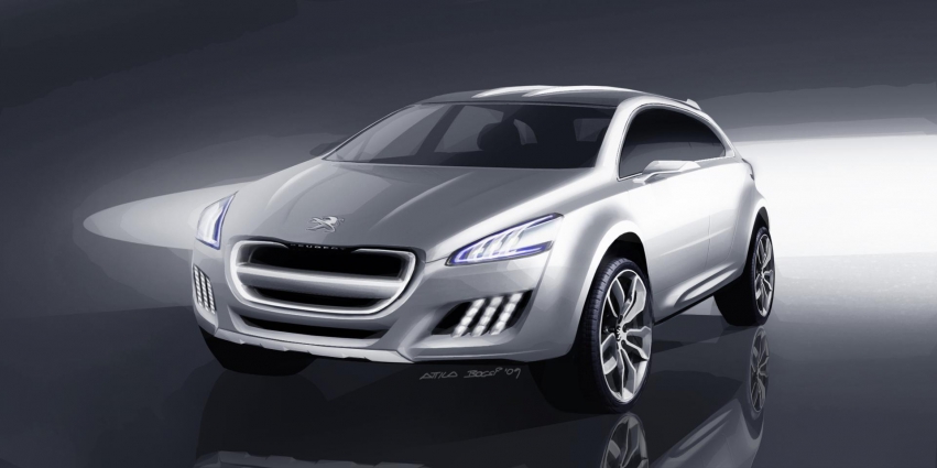 Авто обои Peugeot  508 RXH 2012