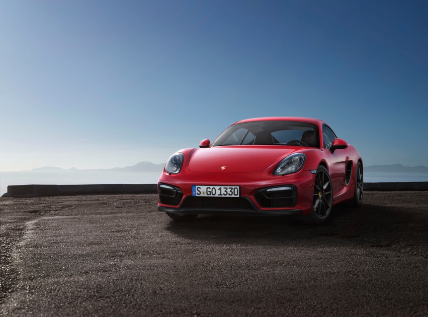 Авто обои Porsche Boxster GTS and Cayman GTS