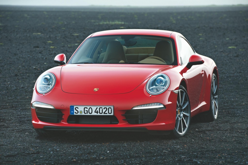 Авто обои Porsche  911 Carrera 2012