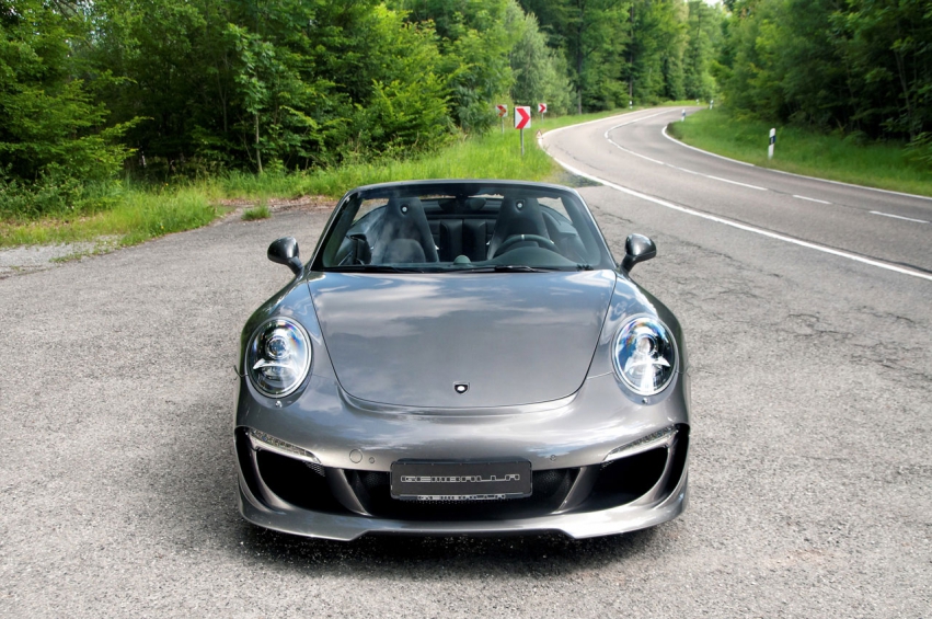 Авто обои Porsche 911 Carrera S cab with Gemballa GT aero and tech package