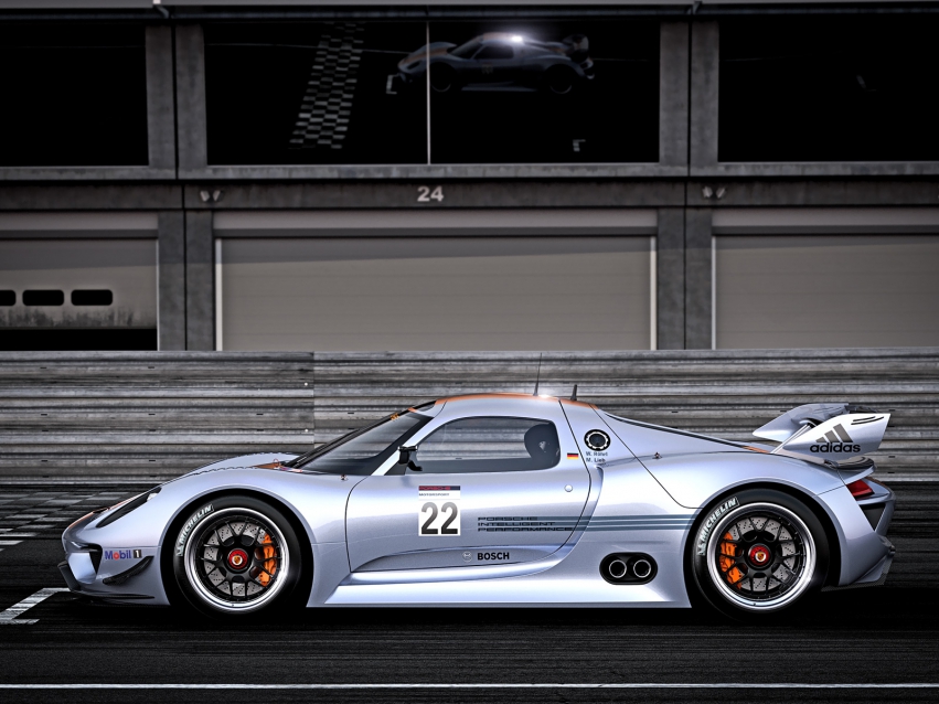 Авто обои Porsche 918 RSR Hybrid