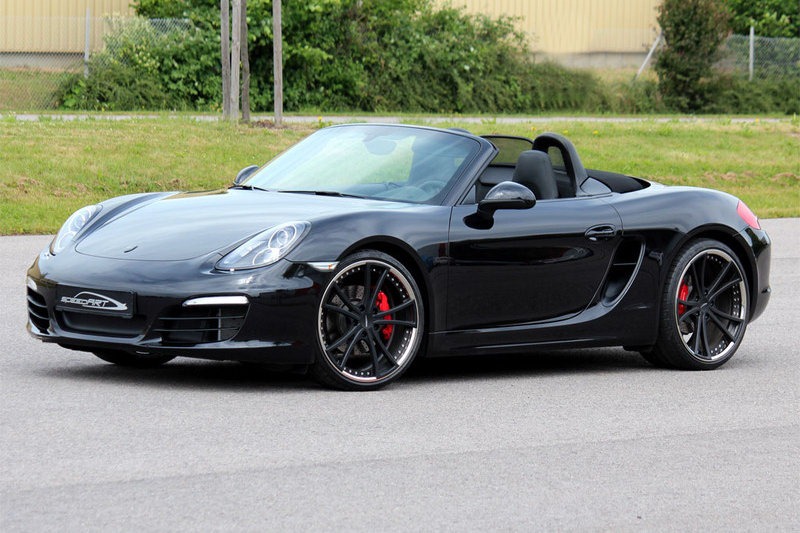 Авто обои Porsche Boxster 981 by SpeedART SP81-R 2012