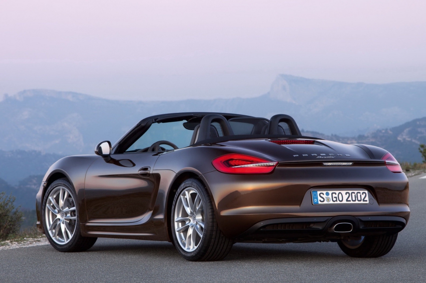 Авто обои Porsche Boxster 2013